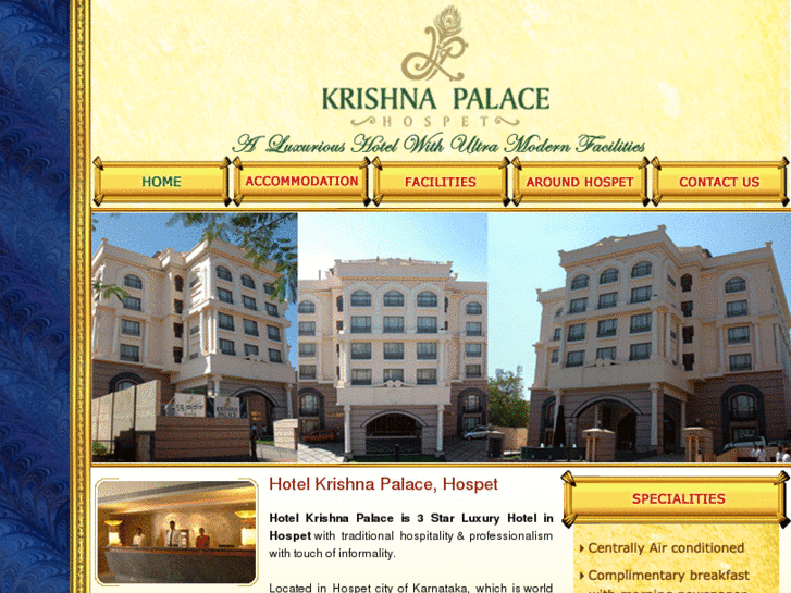 www.krishnapalacehotel.com