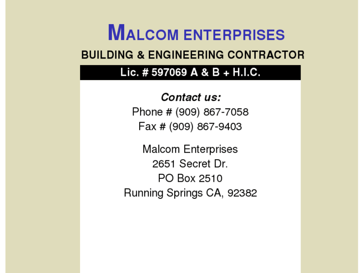 www.malcomenterprises.com