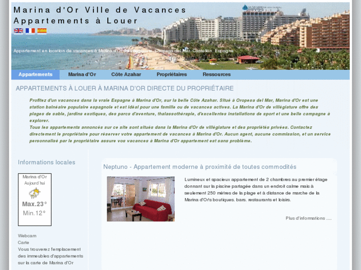 www.marinador-appartements.com