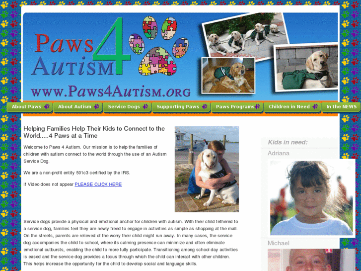 www.paws4autism.com