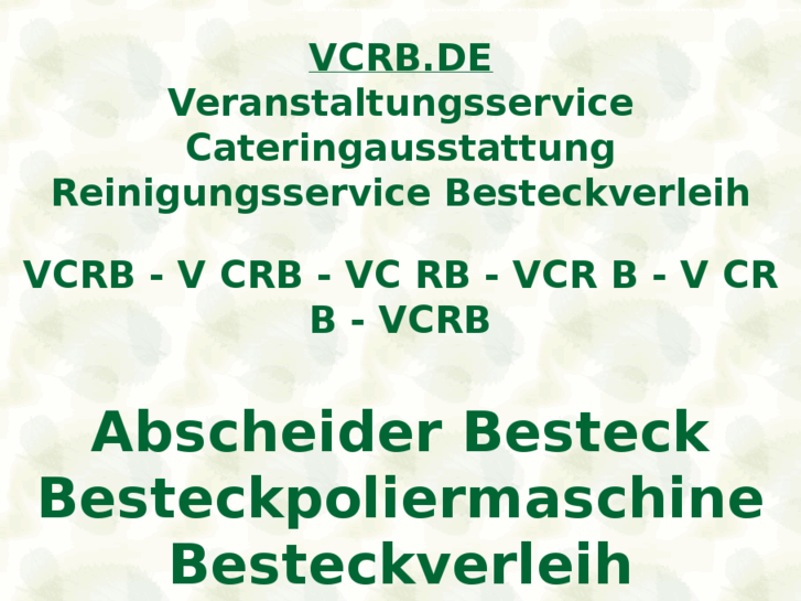 www.vcrb.de