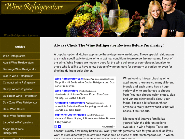 www.winerefrigeratorsinfo.com