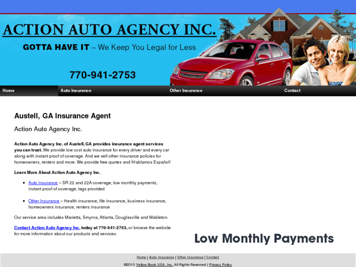 www.actionautoagencyga.com