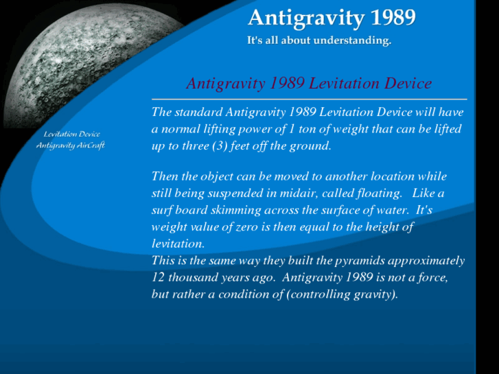 www.anti-gravity1989.com