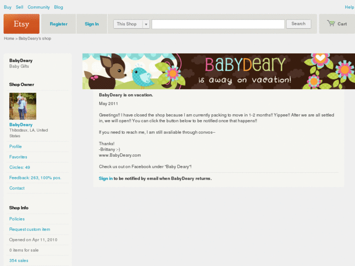 www.babydeary.com