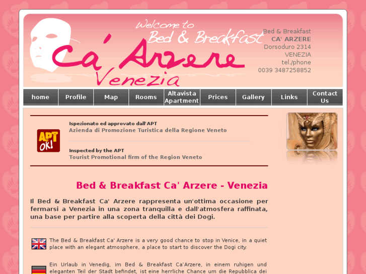 www.bbveneziarzere.com