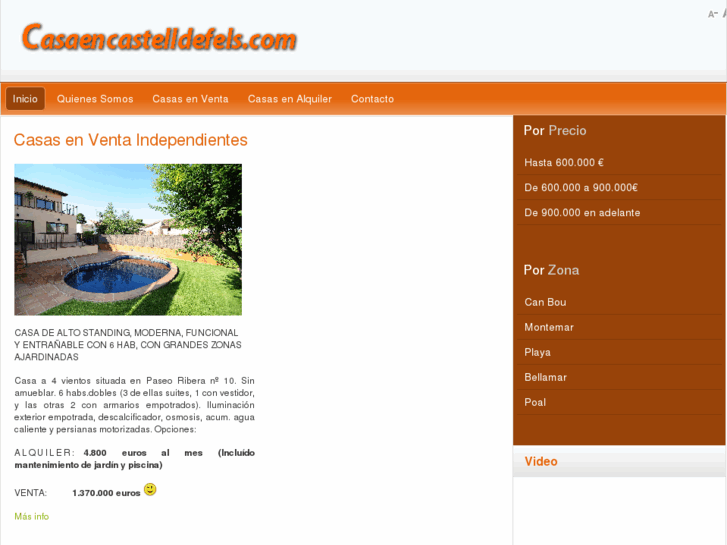 www.casaencastelldefels.com