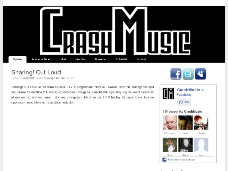 www.crashmusic.no