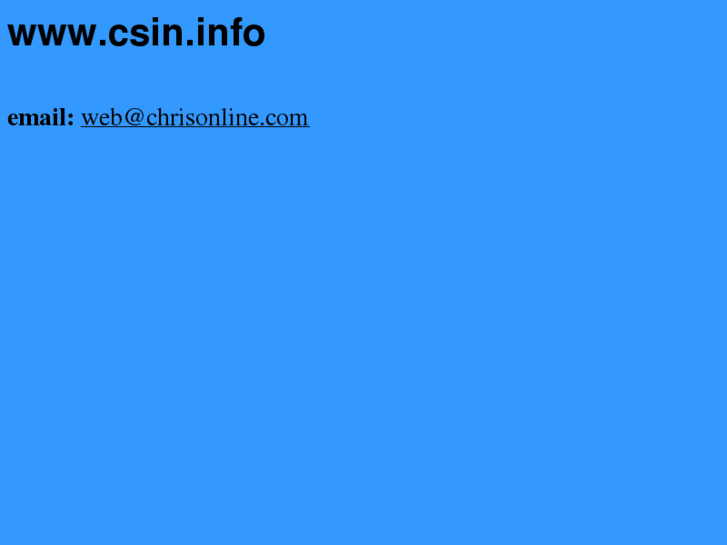 www.csin.info