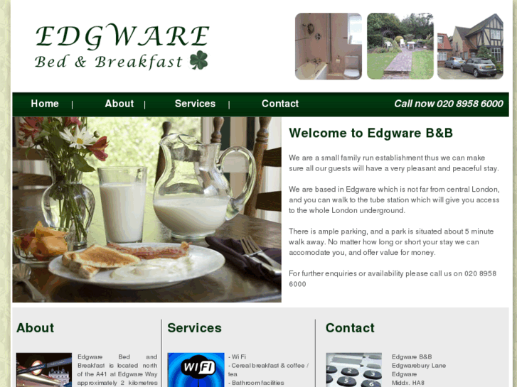 www.edgwarebandb.com