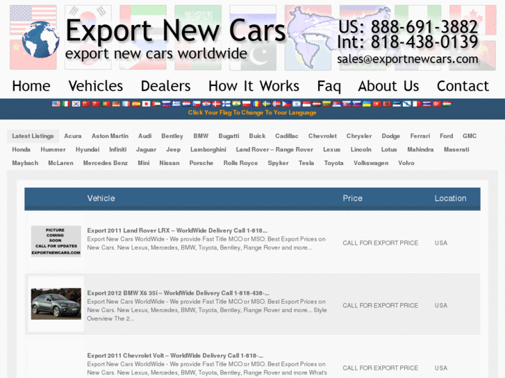 www.exportnewcars.com