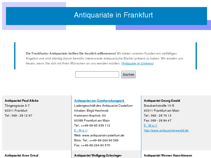 www.frankfurter-antiquariate.de