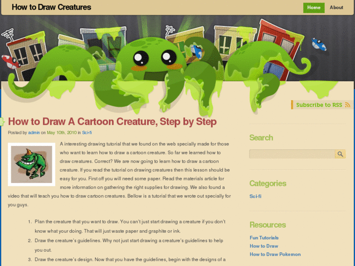 www.howtodrawcreatures.com