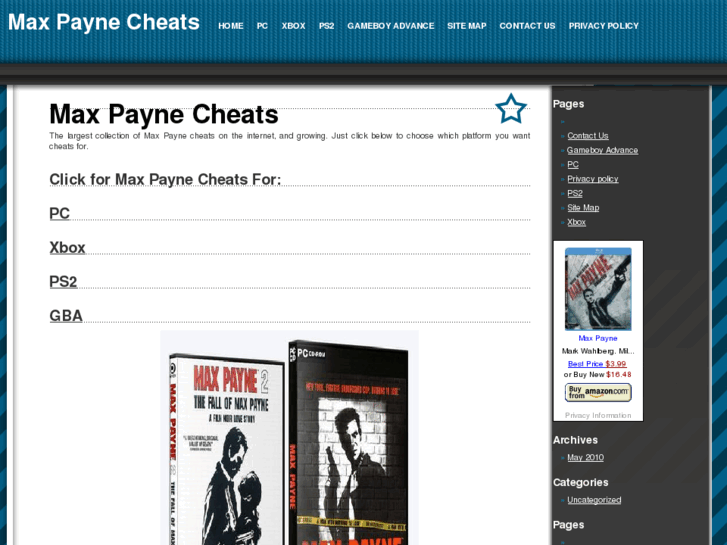 www.maxpaynecheats.net