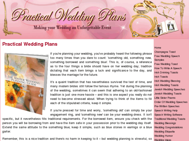 www.practicalweddingplans.com