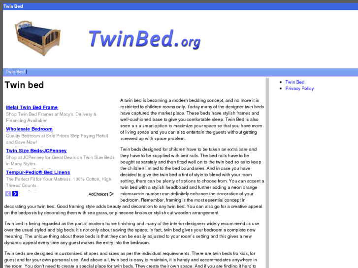 www.twinbed.org