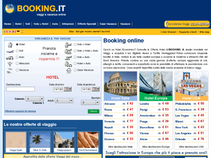 www.booking.it