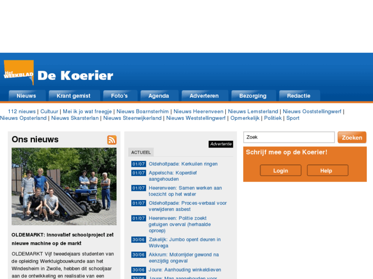 www.dekoerier.nu