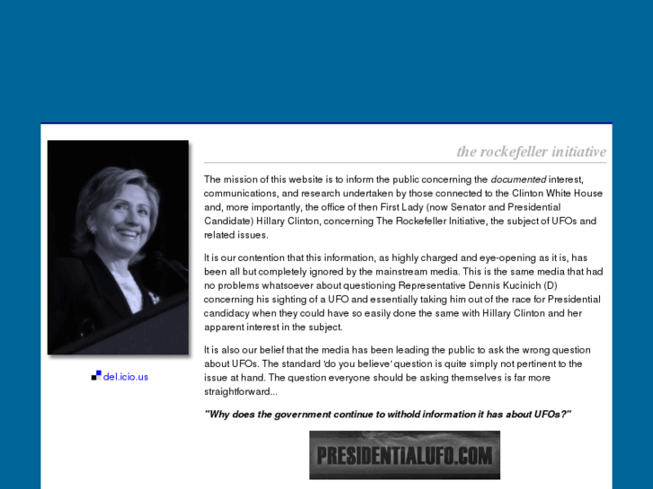 www.hillaryclintonufo.net