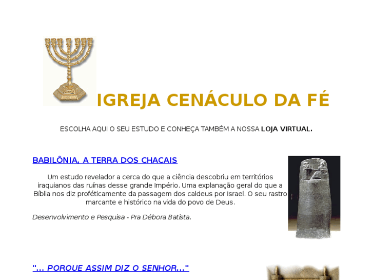 www.igrejacenaculodafeeabiblia.com