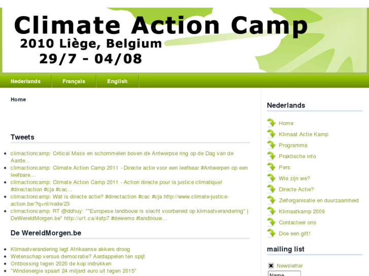 www.klimaatactiekamp.org