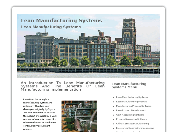 www.lean-manufacturing-systems.com