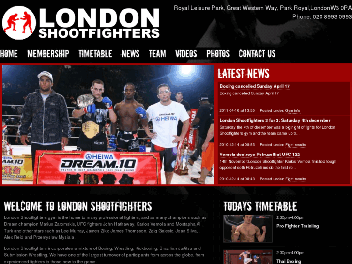 www.londonshootfighters.com