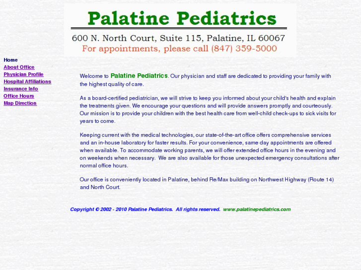 www.palatinepediatrics.com