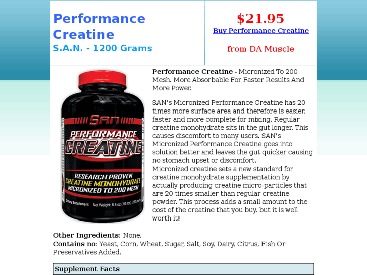 www.performancecreatine.com