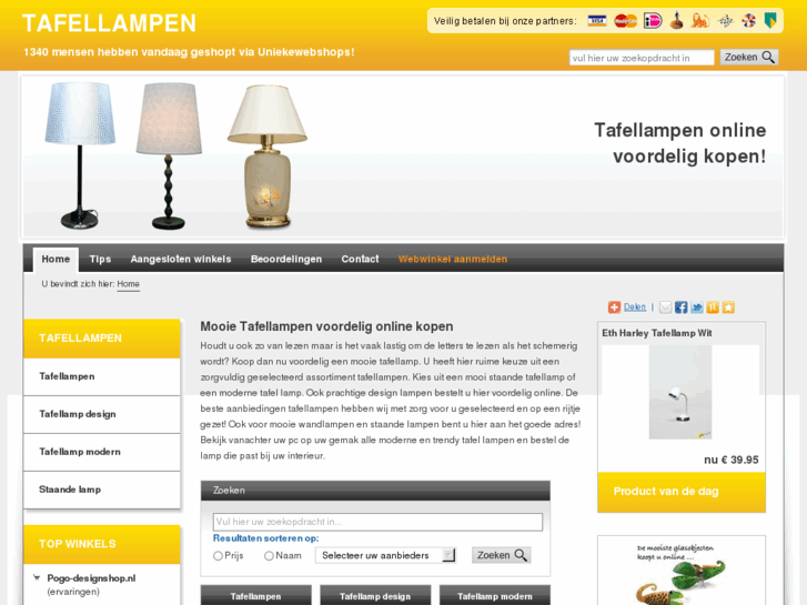 www.tafellampen.net