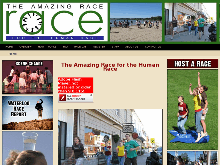 www.amazingraceforthehumanrace.com