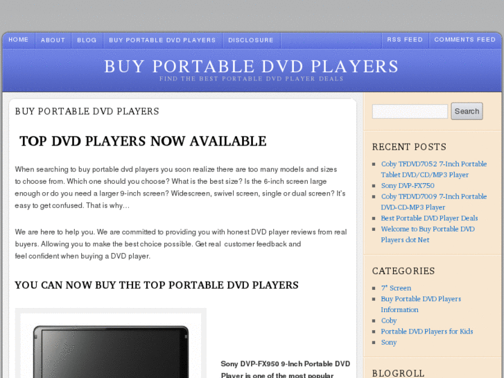 www.buyportabledvdplayers.net