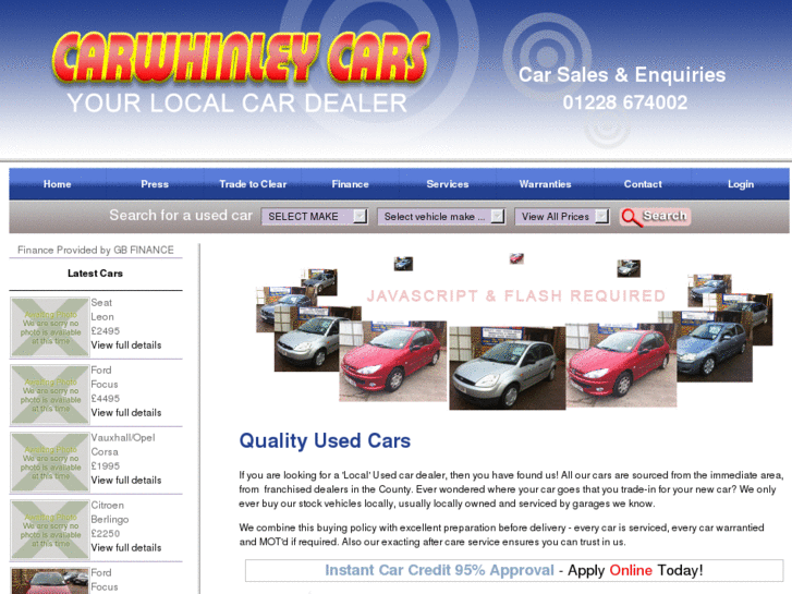 www.carwhinleycars.co.uk