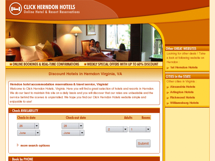 www.clickherndonhotels.com