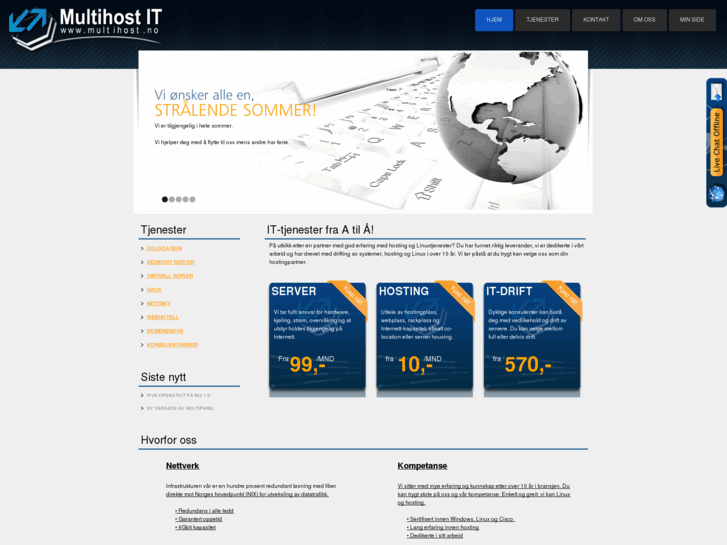 www.multihost.no