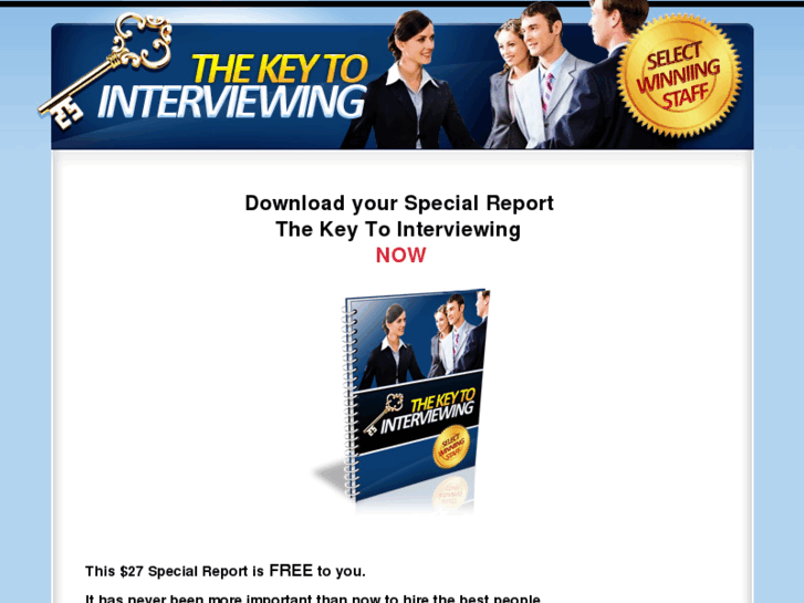 www.thekeytointerviewing.com