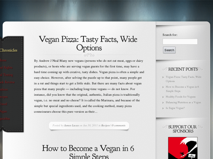 www.veganchronicles.com