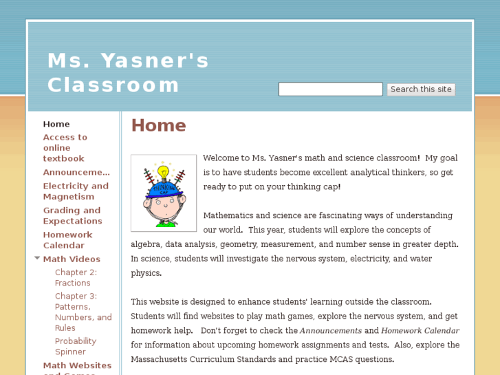 www.yasnerclassroom.com