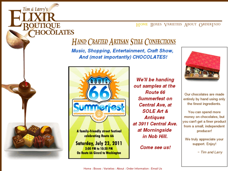 www.elixirchocolates.com