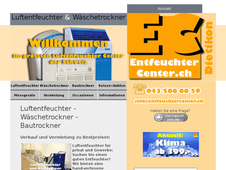 www.entfeuchtercenter.ch