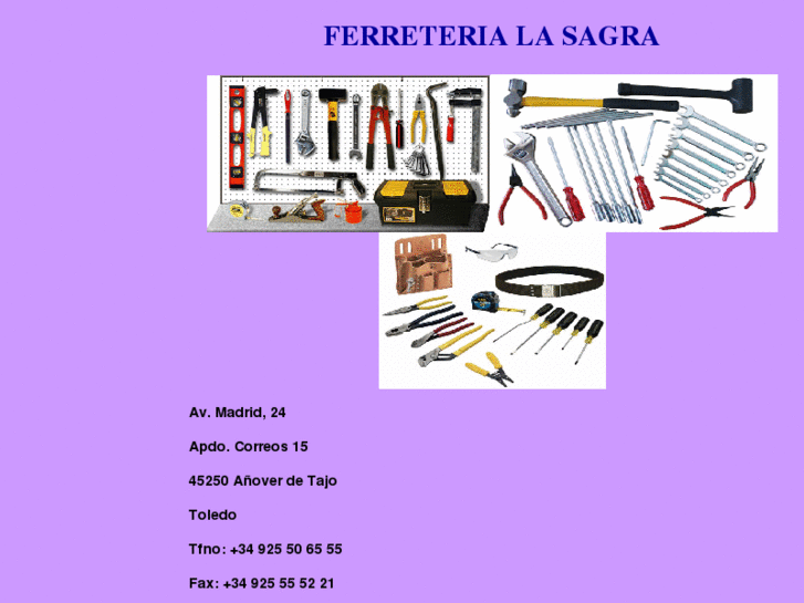 www.ferreterialasagra.com