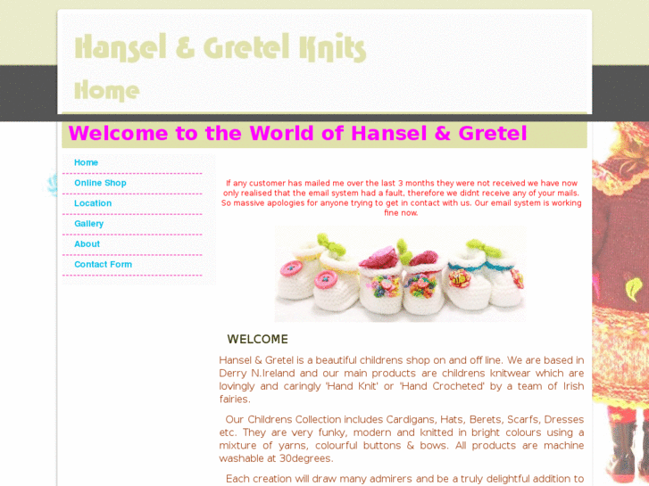 www.hanselandgretelknits.com