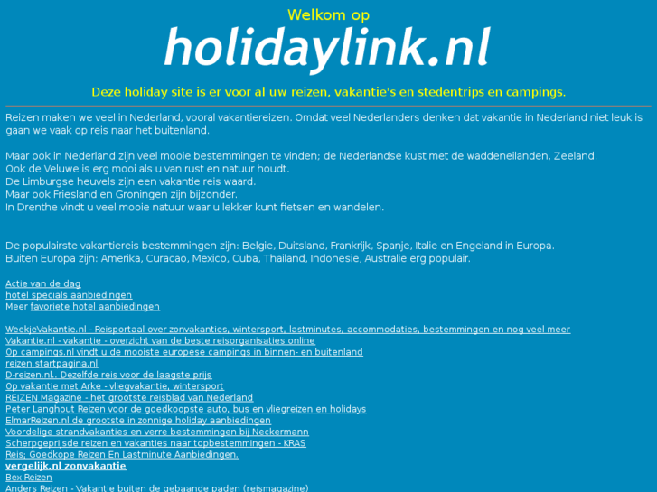 www.holidaylink.nl