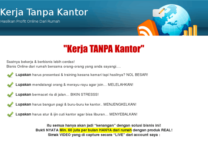 www.kerjatanpakantor.com