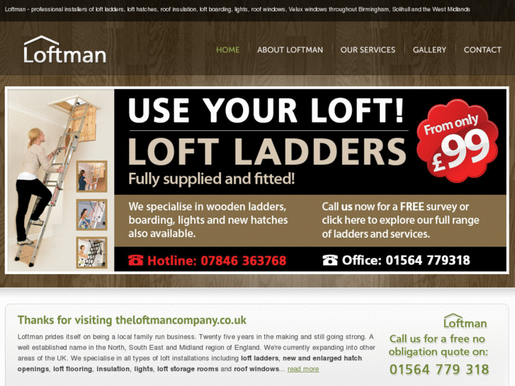 www.loftmanladders.com