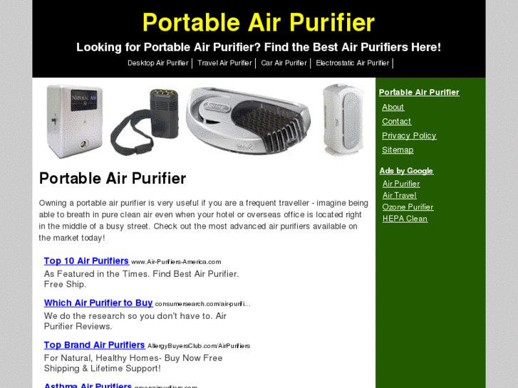 www.portableairpurifierreview.com