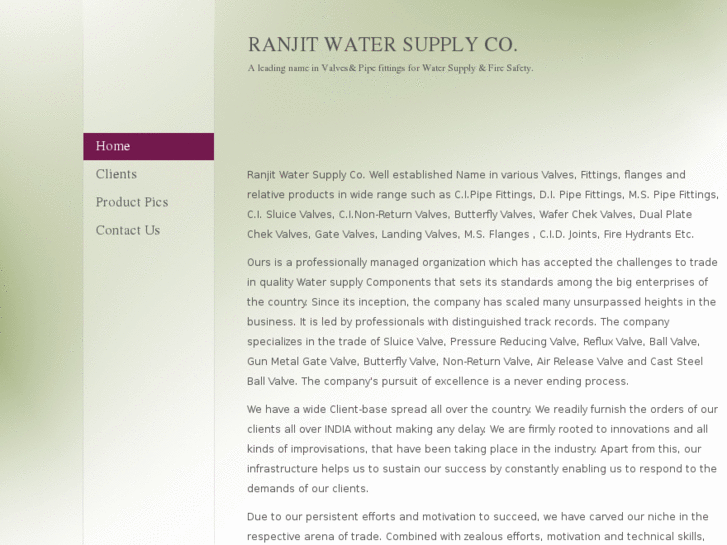 www.ranjitwatersupplyco.com