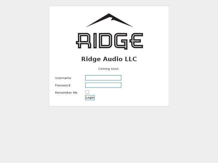 www.ridgeaudio.com