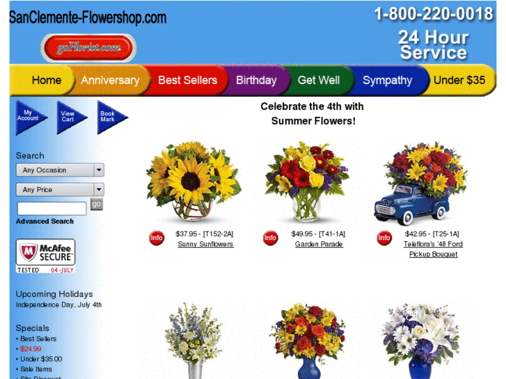 www.sanclemente-flowershop.com