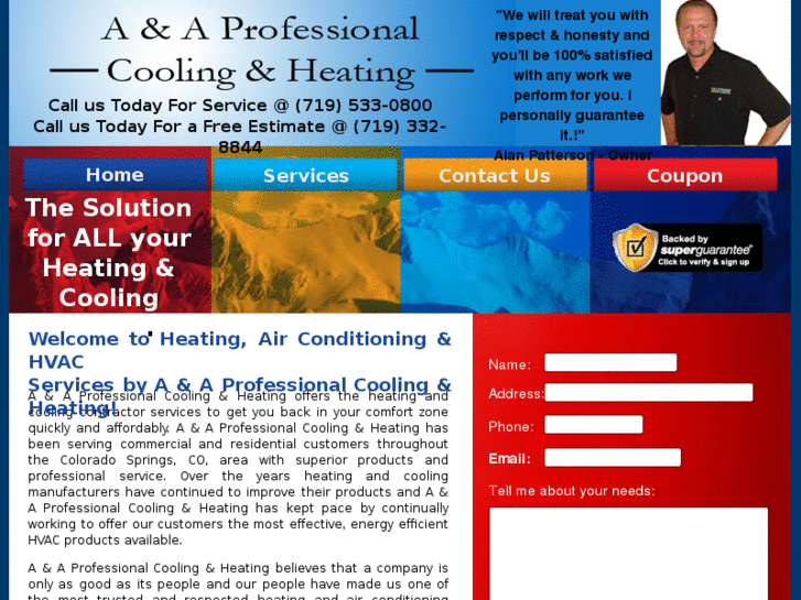 www.aaprofessionalcoolingandheating.com